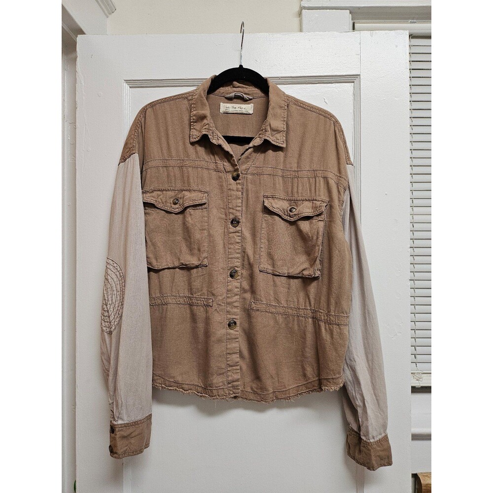 Free People We the Free Day Drifter Cargo Top, Size Medium